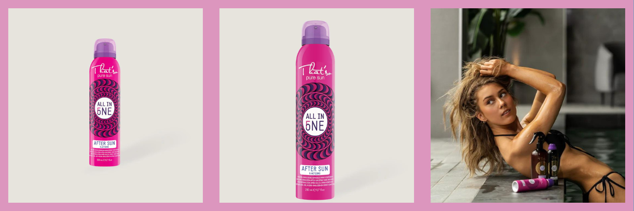 Spray After Sun calmant si racoritor All In One, 200 ml, That'so